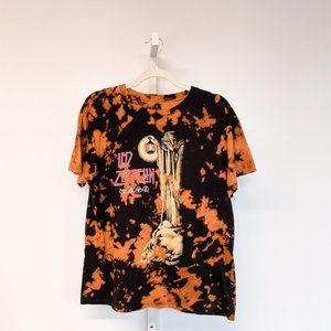 Black and Bleached Led Zeppelin T-Shirt